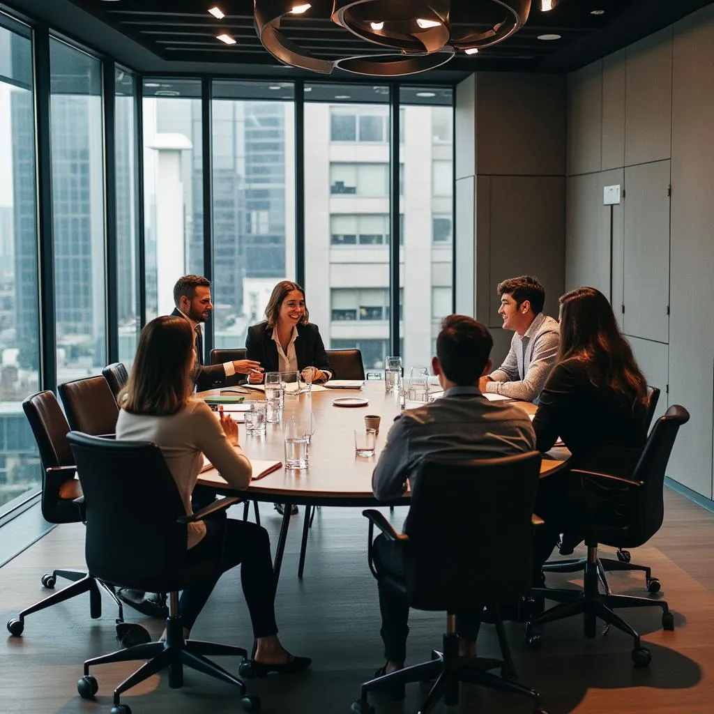 Equipo de ConsulFin en reunión estratégica